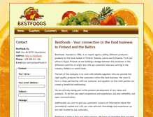 Tablet Screenshot of bestfoods.fi